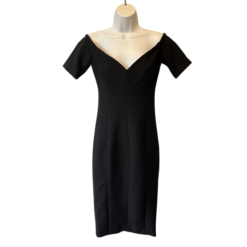 Cinq à Sept—Black Midi Dress, Sz 4